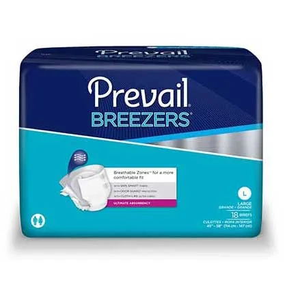 Prevail Breezers Adult Brief, Large