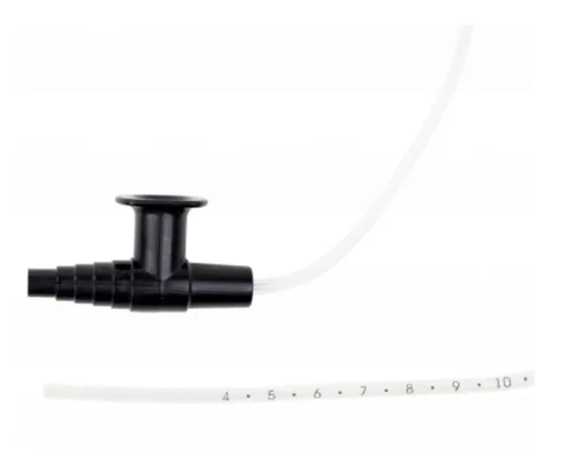Dynarex Single Suction Catheter, Adult Graduated Catheter with Control Valve, 10FR