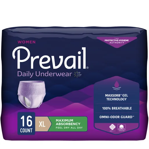 Prevail® Underwear for Women, XL