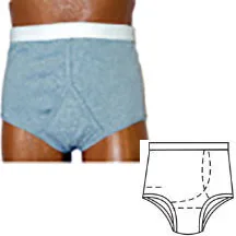 OPTIONS™ Men's Basic Brief with Built-In Barrier/Support