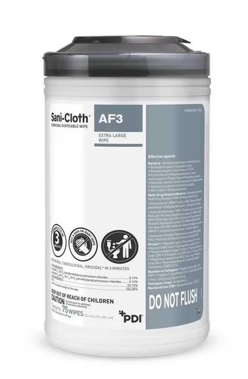 Sani-Cloth AF3 Germicidal Wipe, XL