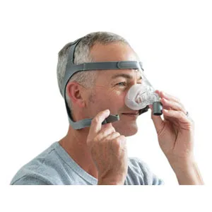 Fisher and Paykel Eson Nasal Mask Complete, Medium, includes headgear