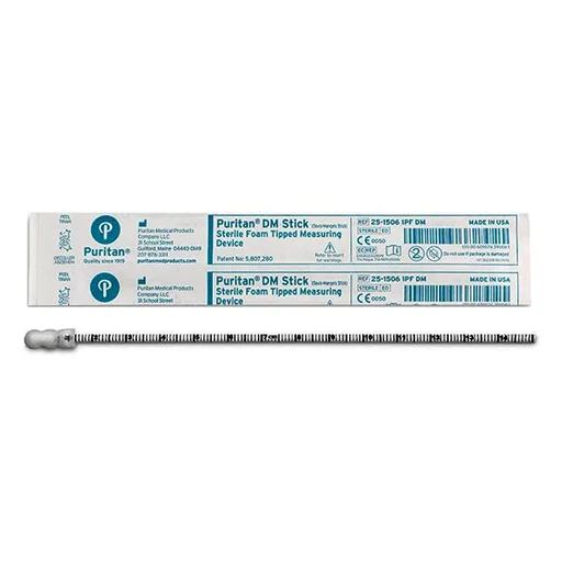 Puritan Foam Tipped Wound Measuring Device, DM Stick, 6"