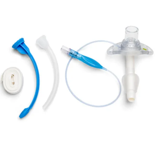 Shiley Flexible Tracheostomy Tube, Cuffless, With Disposable Inner Cannula, 7.5mm