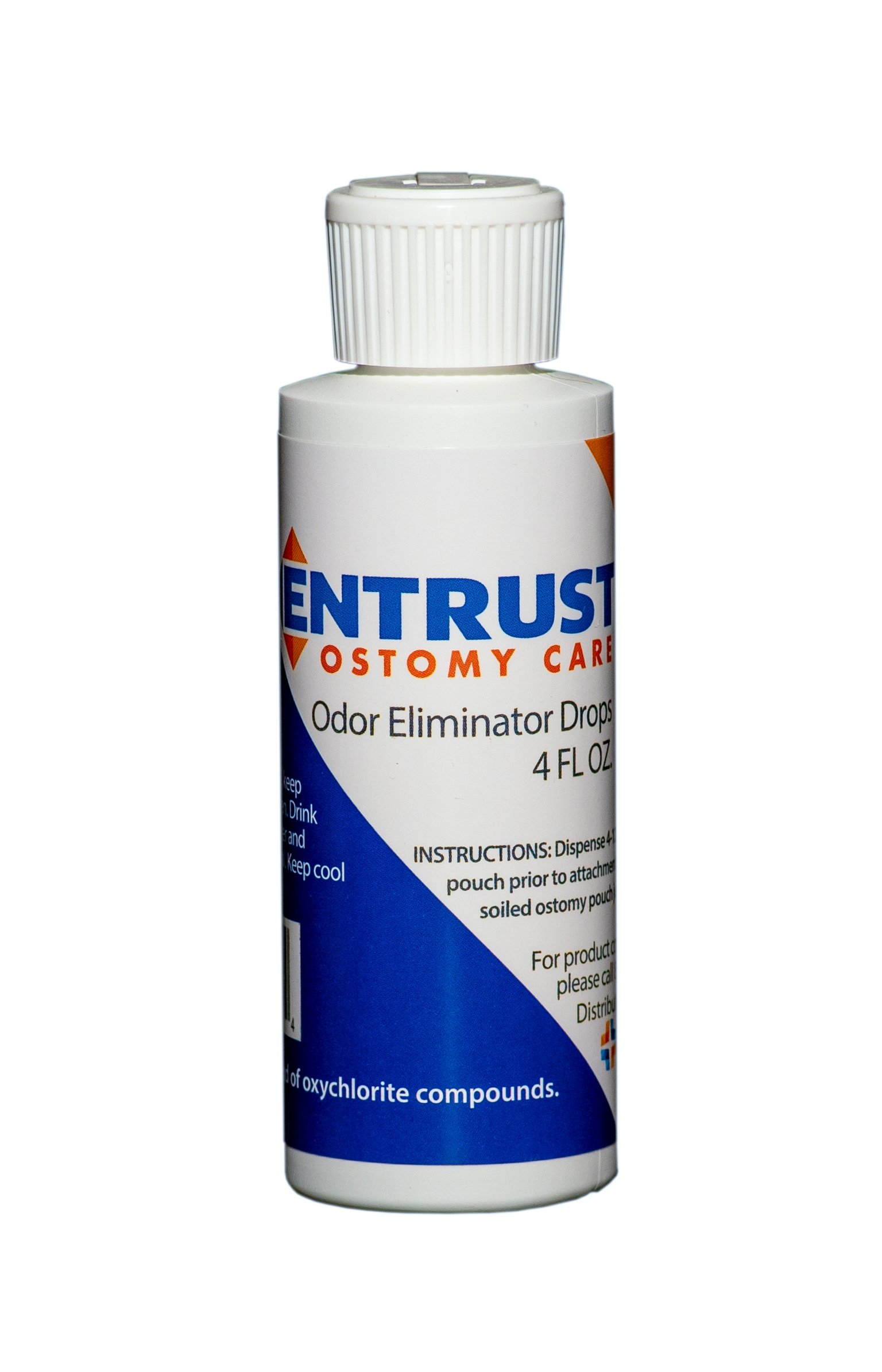 Fortis Entrust™ Ostomy Odor Eliminator Drops, 4 oz - REPLACES ZR4OZEDA