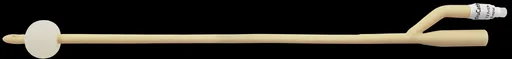TruCath Silicone-Elastomer Coated Latex Foley Catheter, 2-Way, 12 Fr, 5 mL Balloon
