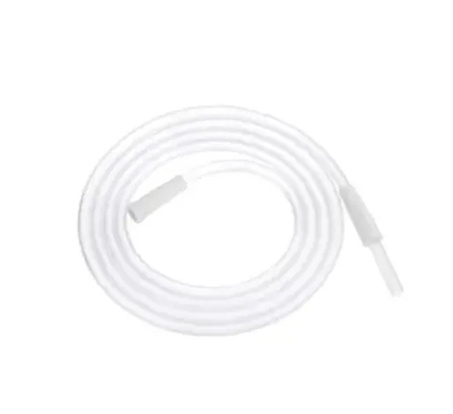 Cardinal Health Medi-Vac Non-Conductive Suction Tubing with Connector, 12 ft