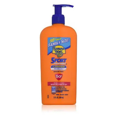 Banana Boat Sport Performance Sunscreen Lotion with SPF 50 - 12 oz.