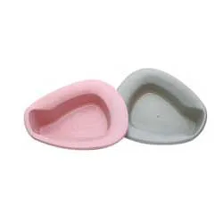 Medegen Stackable Commode Bedpan Dusty Rose