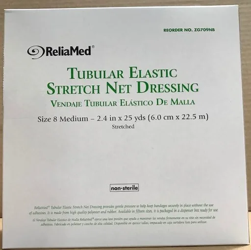 ReliaMed Non-Sterile Latex Tubular Elastic Stretch Net Dressing