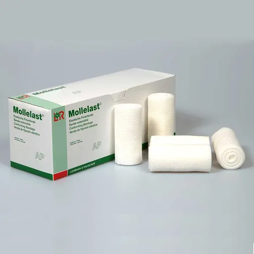 Lohmann & Rauscher Mollelast Conforming Bandage, Sterile 3-1/10" x 4-2/5 yds