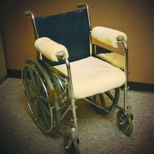 Sheepskin Ranch Sofsheep Sheepskin Wheelchair Armrest Cover Short