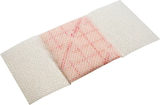 Ferris PolyMem QuadraFoam Island Hydrogel Strip Dressing, 2" x 4"