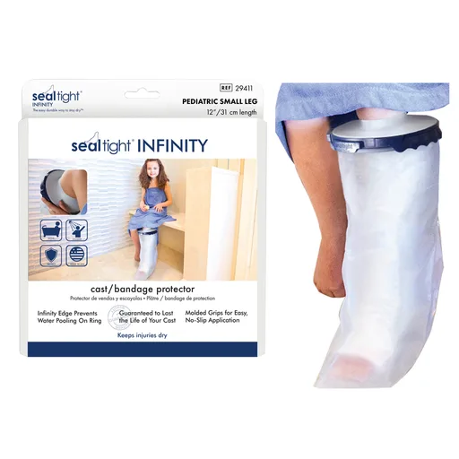 Brownmed Seal-Tight Infinity Cast Protector, Pediatric, 12" Small Leg
