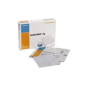 Smith & Nephew Durafiber Ag Gelling Fiber Dressing 4" x 4"