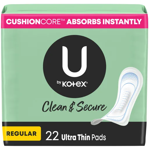 U by Kotex Premium Ultra Thin Sanitary Pad, Regular