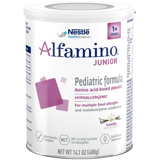 Alfamino Junior, Vanilla Powder, 14.1 oz