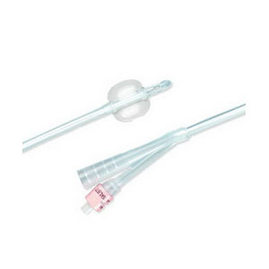Bard 2-Way Foley Catheter, Silicone, 20Fr, 30cc Balloon Capacity
