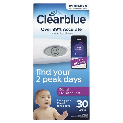 Clearblue Digital Ovulation Test, 30 ct