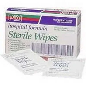 PDI Hygea Sterile Saline Cleansing Wipe