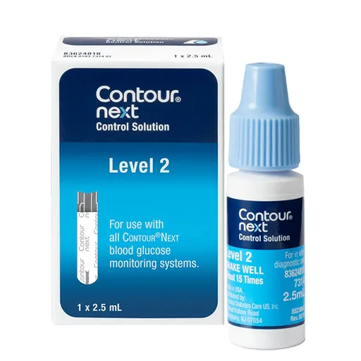 Bayer Contour Next Control Solution 2-1/2mL, Level 2, Normal