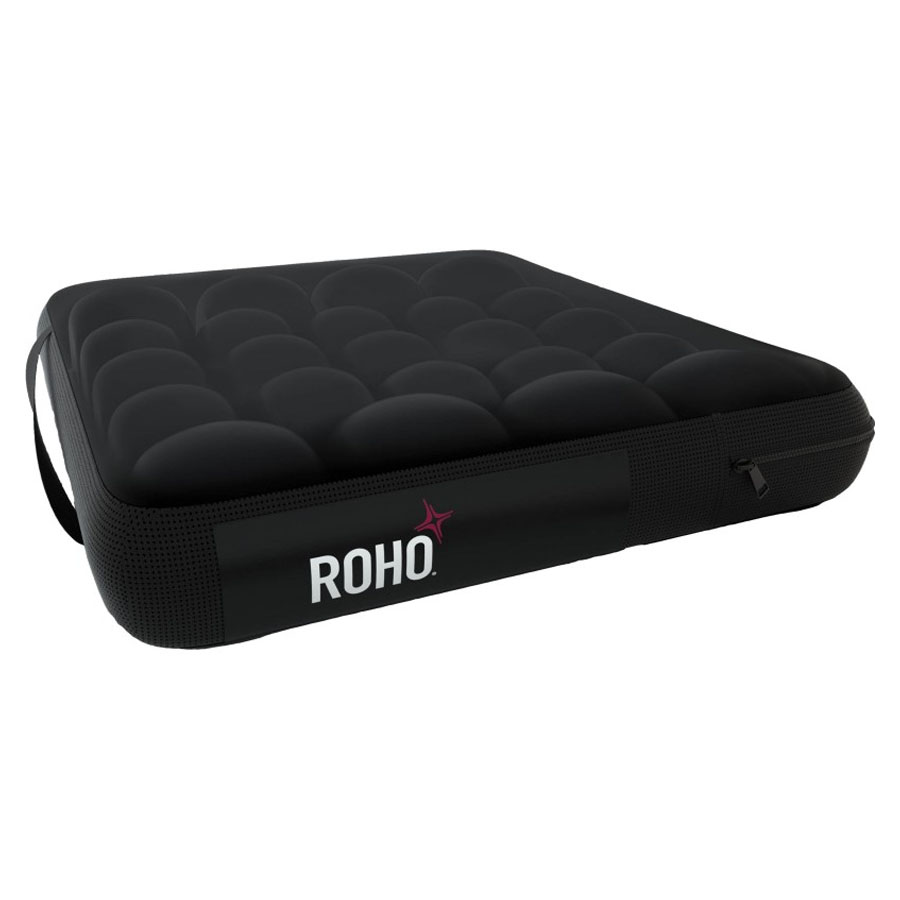 ROHO MOSAIC Wheelchair Seat Cushion, 315 lb Capacity, 18" x 2.75" Depth 18" Black