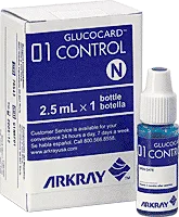 Glucocard 01 Blood Glucose Control Solution, Normal Level