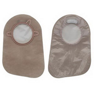 Hollister New Image Two-Piece Closed Pouch, Filter, 9" L, Transparent