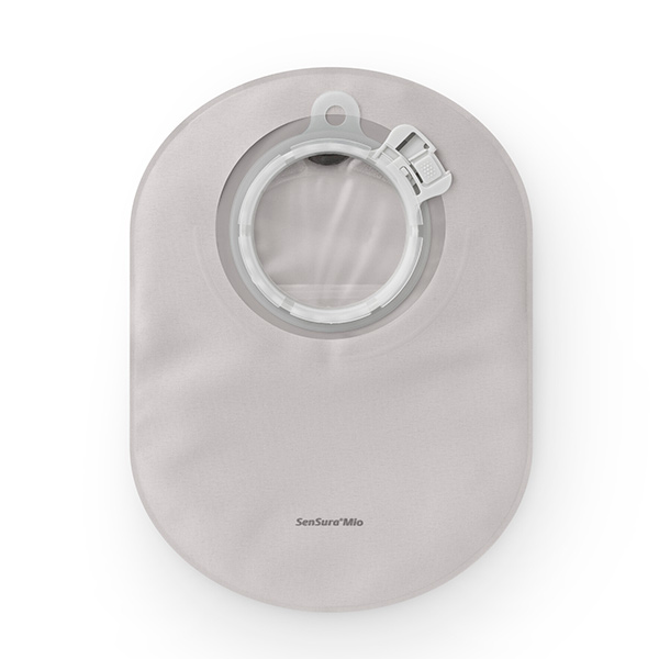 Coloplast SenSura Mio Click Two-Piece Closed Pouch, Filter, 8-1/4" L, Transparent, 70mm Coupling