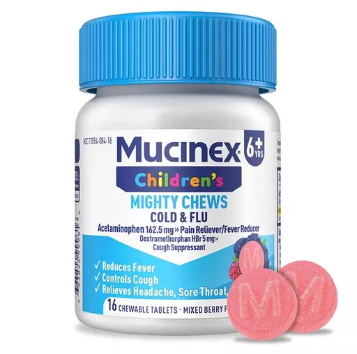 Mucinex Children's Mighty Chews Daytime Cold & Flu