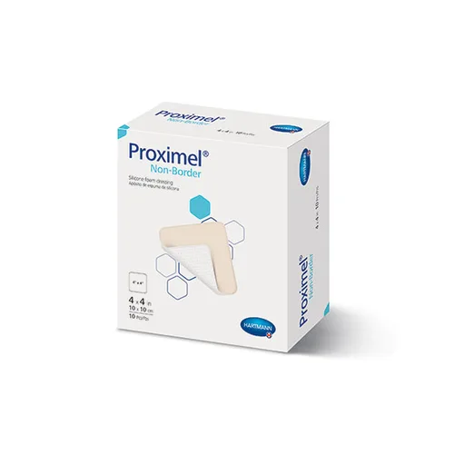 Proximel Silicone Foam Dressing with No Border