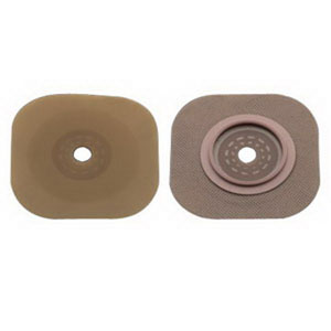 Hollister New Image Flextend Up to 1-3/4" Cut-to-Fit, Flat Skin Barrier, 2-1/4" Flange, Red
