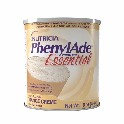 PhenylAde Essential Drink Mix, Orange Creme Flavor