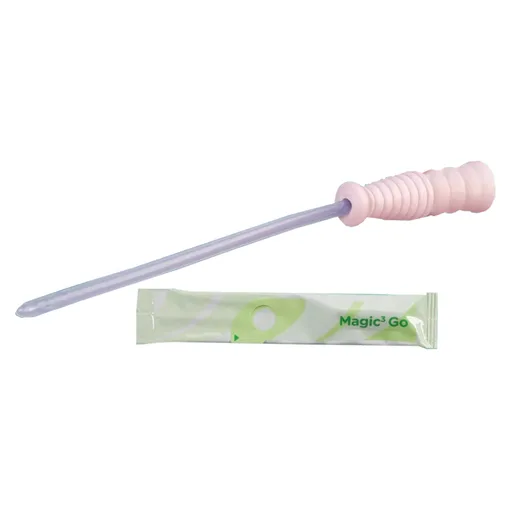 Bard Magic3 Go Intermittent Urinary Catheter, 6" 8Fr OD