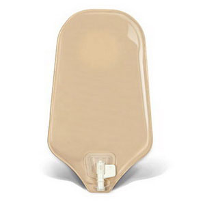 ConvaTec SUR-FIT Natura Two-Piece Urostomy Pouch, 1-1/2" Flange, Accuseal Tap, 9" L, Opaque