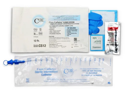 Cure Catheter® Closed System Kit