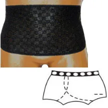 OPTIONS Ladies' Brief with Open Crotch and Built-In Barrier/Support
