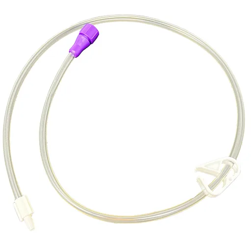 Vesco Single Port ENFit Bolus Feeding Extension Set 24"