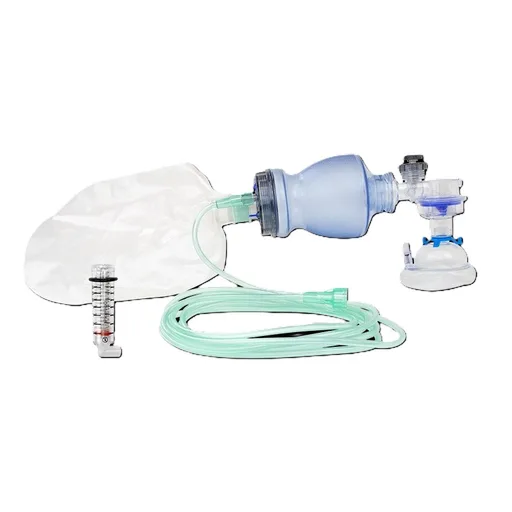 Dynarex Manual Pulmonary Resuscitator with Manometer, Mask, & Reservoir Bag, Infant