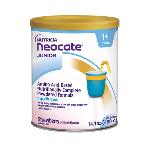 Neocate Junior, Strawberry, 14.1 oz / 400 g