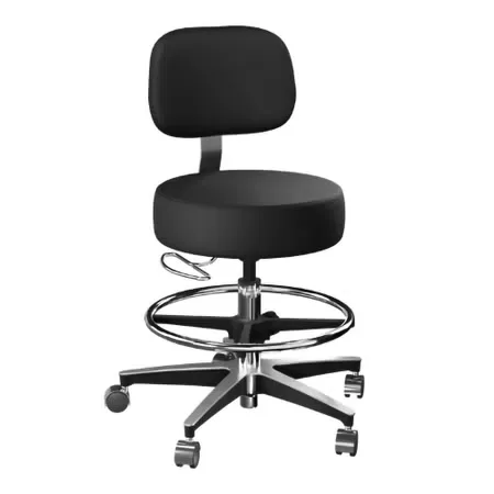 McKesson Exam Stool with Backrest