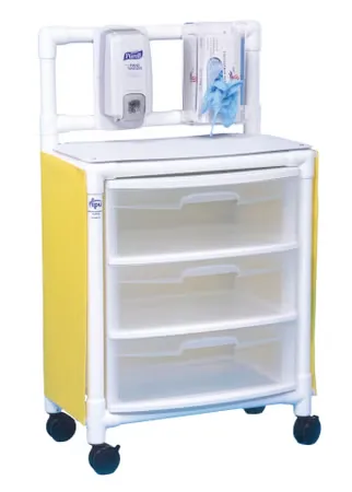 Isolation Cart - Yellow