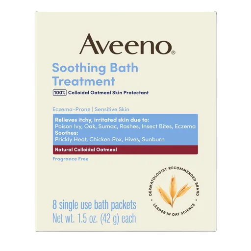 Aveeno Soothing Bath Treatment, 8 ct