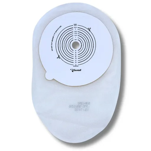 Gentell 1-Piece Closed-End Pouch, Clear, Without Adhesive, 13/64mm