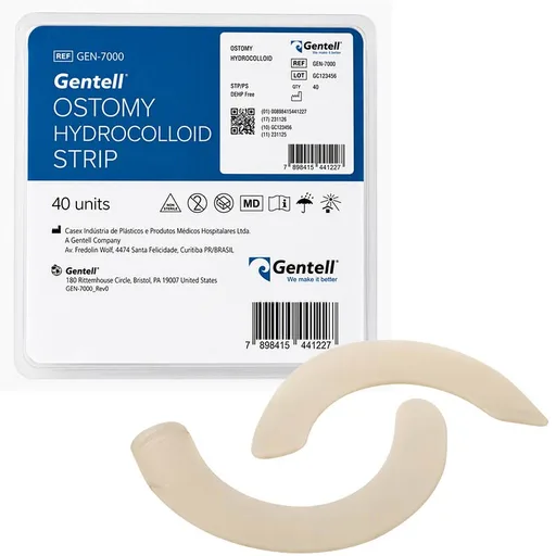 Gentell Hydrocolloid Strips, 40 Count