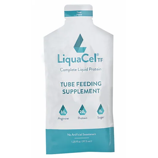 LiquaCel TF Protein Supplement for Enteral Feeding, 1.25 fl oz. Packet