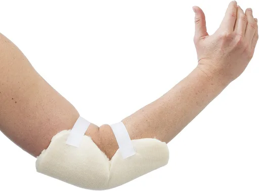 Essential Medical Supply Sheepette Synthetic Lambskin Elbow Protectors