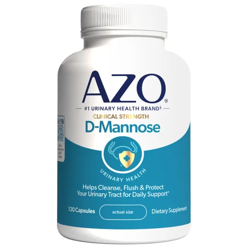 Azo D-Mannose Capsules, 120 ct