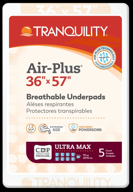 Tranquility Air-Plus Breathable Underpads
