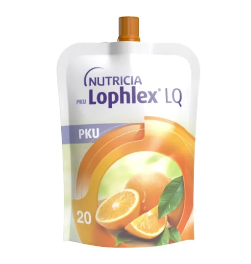 PKU Lophlex LQ 125 mL Pouch, Juicy Orange